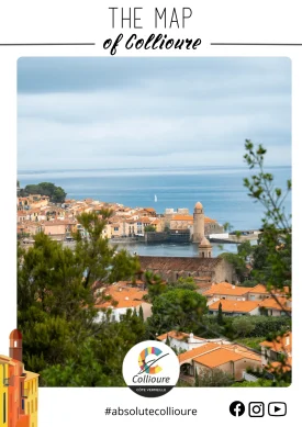 The map of Collioure