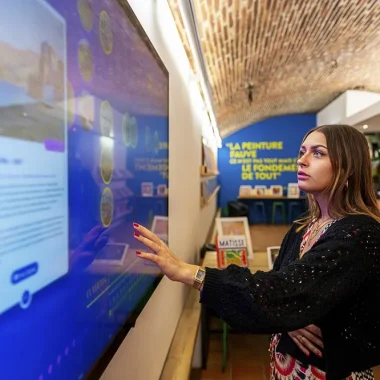 Borne vitrine sur le fauvisme Collioure